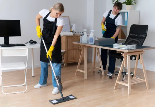 Nettoyage de bureau professionnel à la Bazouge-de-Chemeré